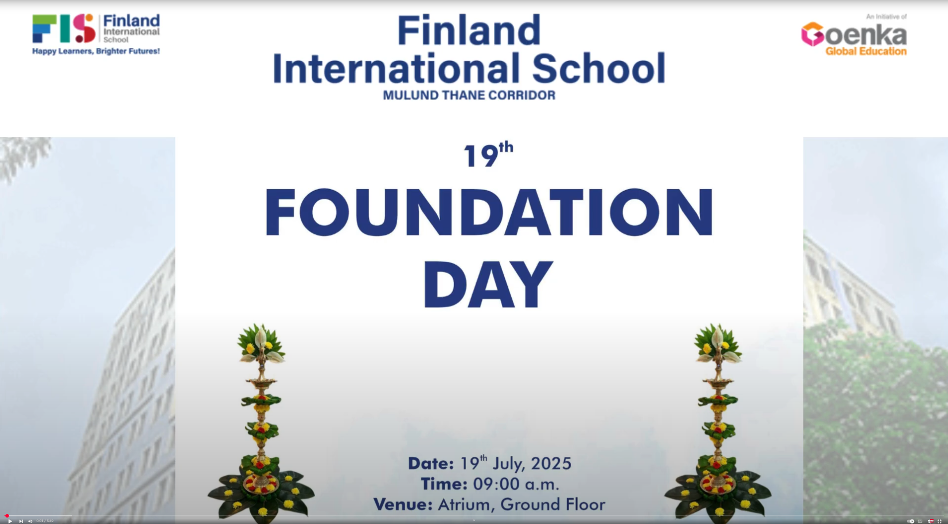 FIS 19th Foundation Day 2025